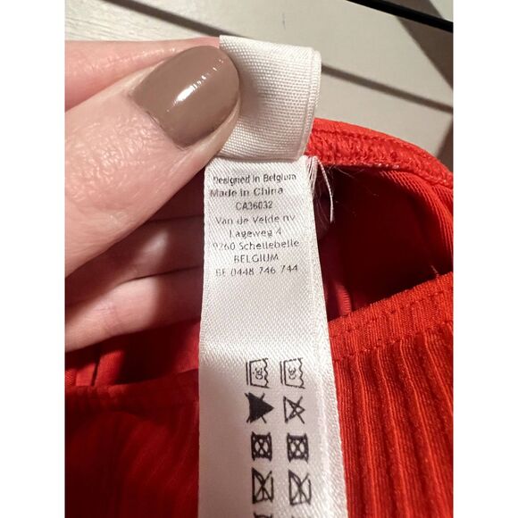 PrimaDonna Swim Sahara Padded One Piece Wireless Swimsuit in Red Pepper - Picture 13 of 15